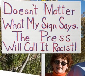 media bias sign