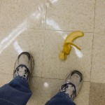 Don't slip and fall on that banana peel!
